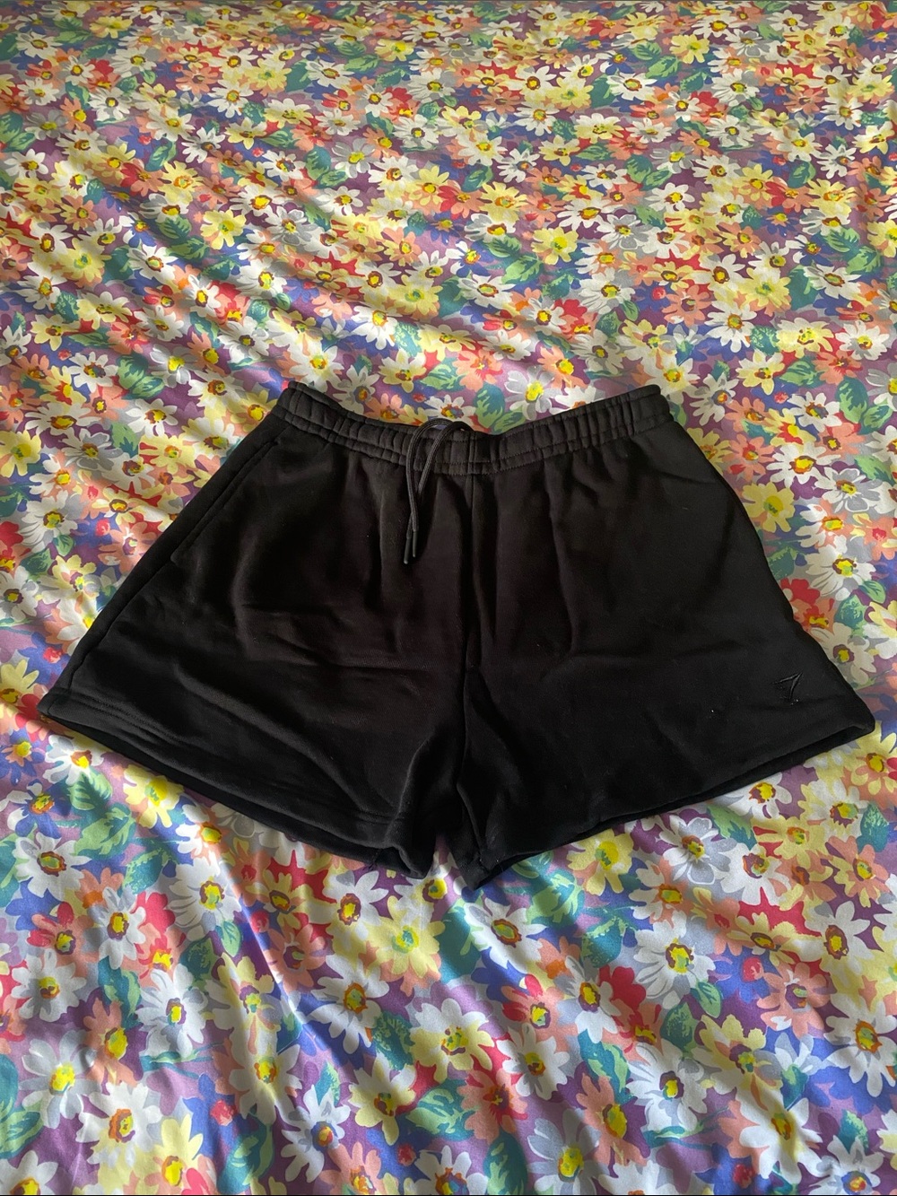 Gymshark Black Women's Athletic Drawstring Shorts